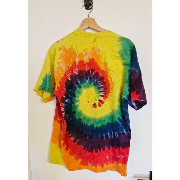 Port and company tshirt size Large tribal graphic tiedye - Picture 2 of 7